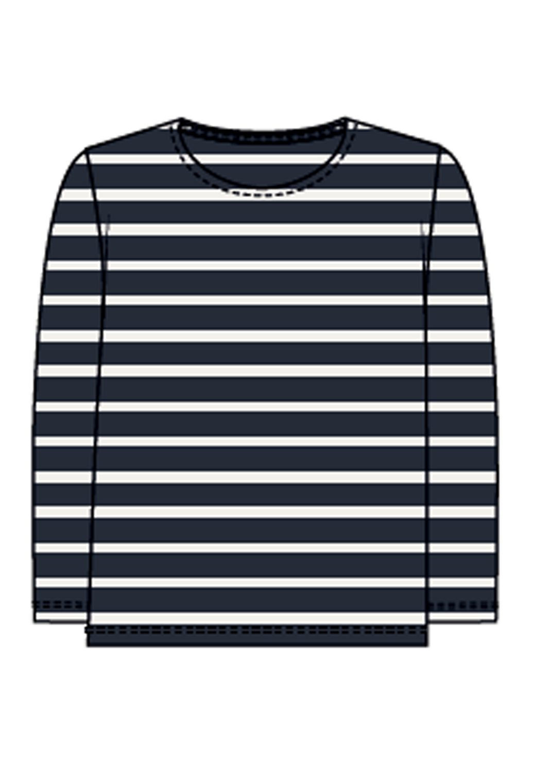 NKFSILLIJA T-Shirts & Tops - Dark Sapphire